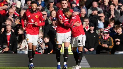 Gol Sesko con Manchester United en la Premier League I AP