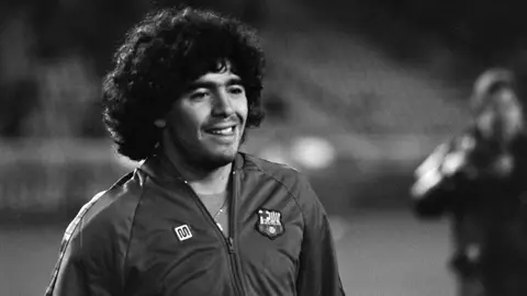 Diego Armando Maradona en Barcelona | AFP