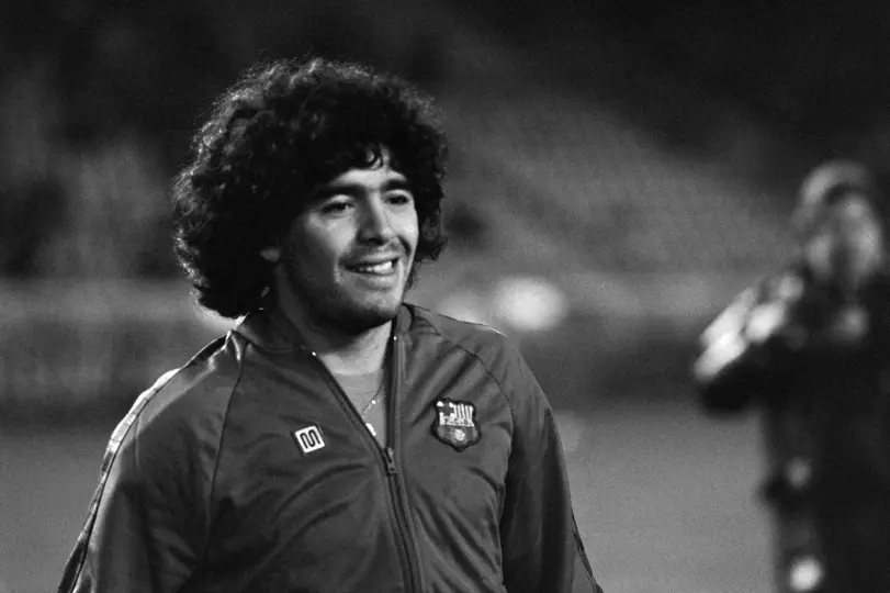 Diego Armando Maradona en Barcelona | AFP