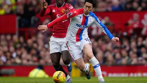 Manchester United vs Crystal Palace en la Premier League I AP