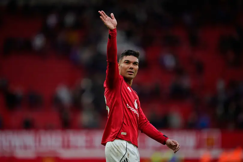 Casemiro tras la victoria del Manchester United ante el Crystal Palace I AP
