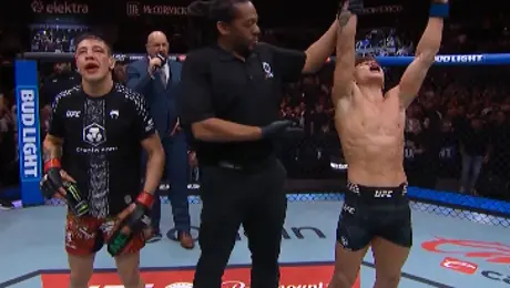Famosos brillan en UFC Fight Night en la Arena CDMX