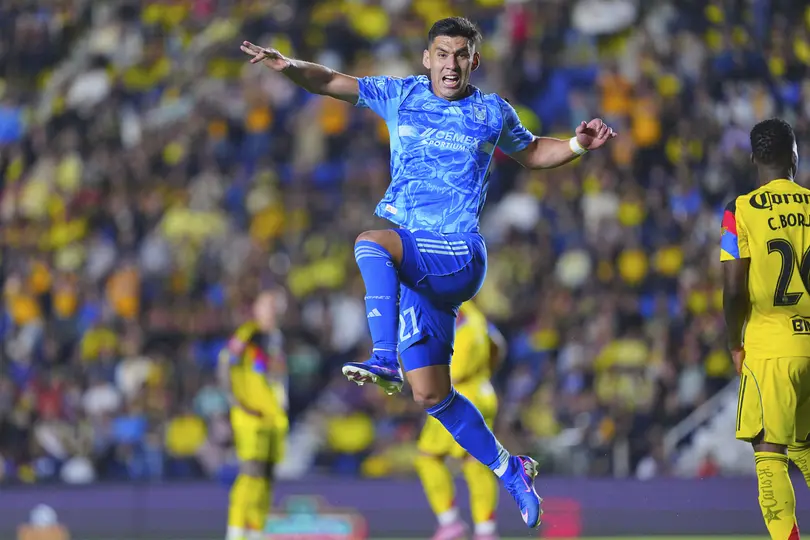 Jesús Ángulo en festejo de su gol | IMAGO7