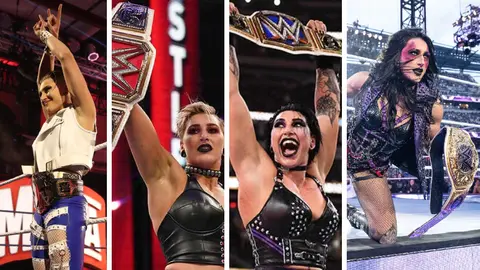 ¿La John Cena de la división femenina? Rhea Ripley tendrá su séptima lucha titular consecutiva en Wrestlemania