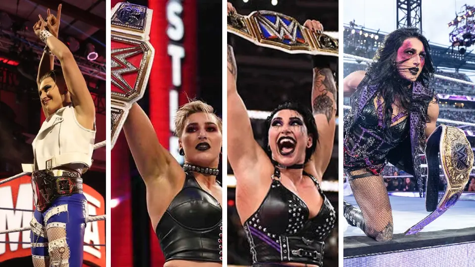 ¿La John Cena de la división femenina? Rhea Ripley tendrá su séptima lucha titular consecutiva en Wrestlemania