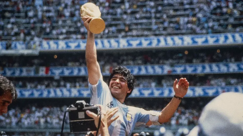 Diego Armando Maradona en 1986 | MEXSPORT