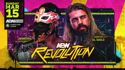 ¡México representando en todo lo alto! Bandido vs. Andrade El Ídolo en Revolution 2026