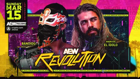 ¡México representando en todo lo alto! Bandido vs. Andrade El Ídolo en Revolution 2026