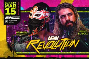 ¡México representando en todo lo alto! Bandido vs. Andrade El Ídolo en Revolution 2026