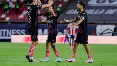 Puebla celebrando el gol ante Atlético de San Luis | MexSport