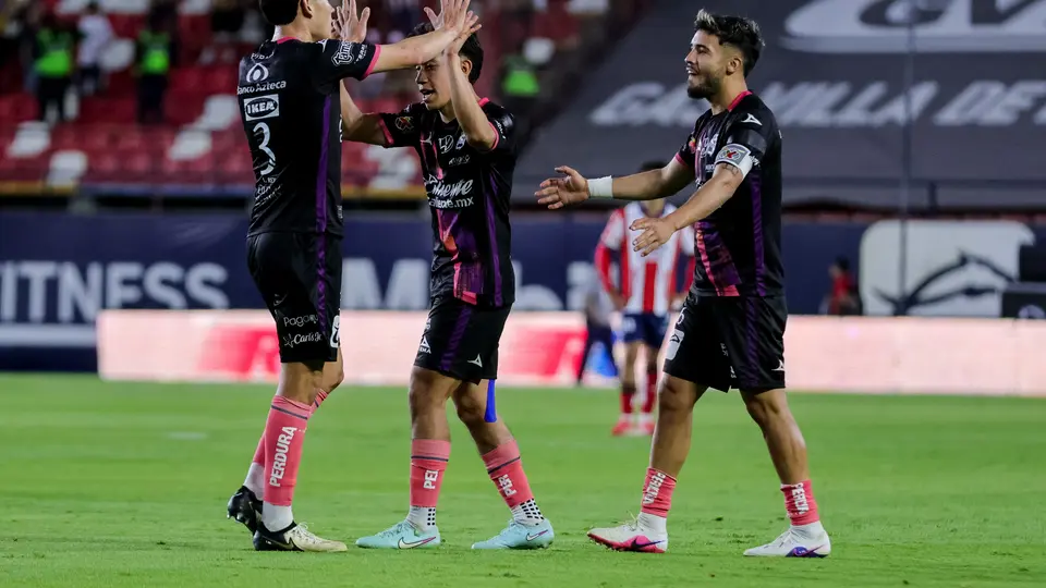 Puebla celebrando el gol ante Atlético de San Luis | MexSport