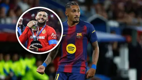 ¡Lo miran desde Europa! Raphinha admite que su jugador favorito mexicano es Alexis Vega