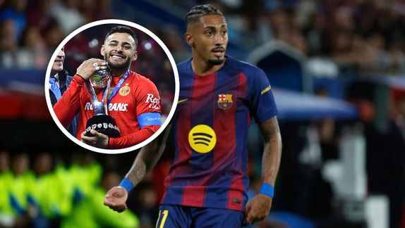 ¡Lo miran desde Europa! Raphinha admite que su jugador favorito mexicano es Alexis Vega