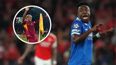 Baile de Vinicius le da la vuelta al mundo y jugadores imitan su festejo