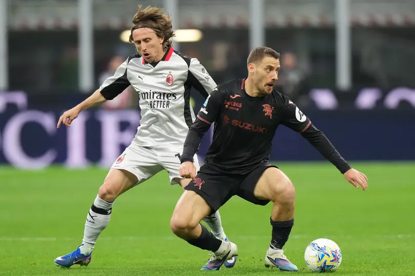 Luka Modric durante un partido de Serie A l AP
