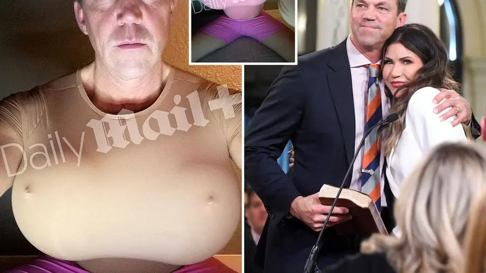 Supuestamente el marido de Kristi Noem visitaba sitios de fetichistas / Daily Mail