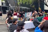 Protesta trans llega al Senado: bloqueos, baile y exigencia de una Ley Integral