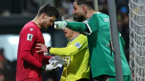 Insólito lo que ocurrió en la tanda de penales con Gianluigi Donnarumma entre Italia y Bosnia y Herzegovina
