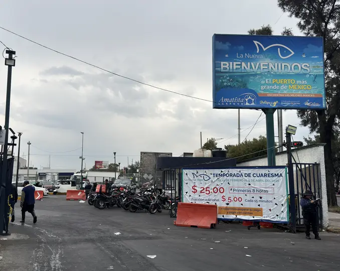 La Nueva Viga es uno de los principales puntos de venta de pescados y mariscos en México durante la Semana Santa. / Georgina Sánchez