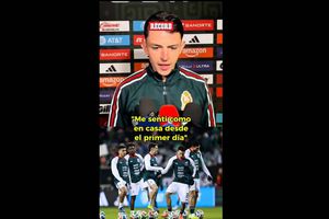 La reacción de FIDALGO luego de su primera convocatoria a la Selección Mexicana