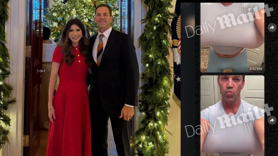 Cuentan que una mujer migrante fue quien reveló las fotos en venganza por el trabajo de Kristi Noem / Daily Mail