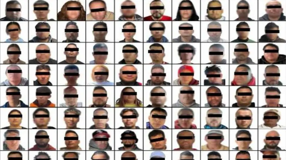 Las autoridades reportan que 77 de los detenidos son de origen extranjero, principalmente de Colombia, Venezuela y Cuba / Especial