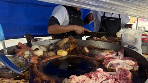 Capitalinos aprovecharon descuentos para disfrutar sus tacos favoritos./ Georgina Sánchez