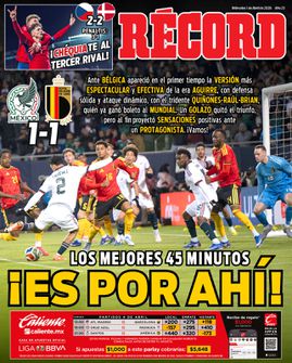 Portada RÉCORD 1 de Abril de 2026