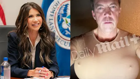 ¡Vaya, vaya! Escándalo sacude a Kristi Noem: revelan presunta doble vida de su esposo