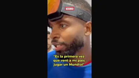 "Es La Primera Vez Que Veré A Mi País Jugar Un Mundial"