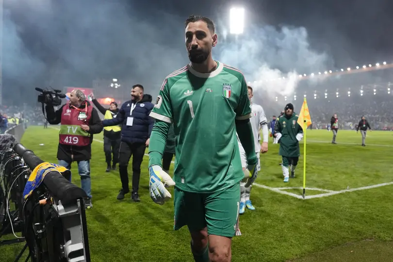 Donnarumma no pudo llevar a Italia a la Copa del Mundo | AP
