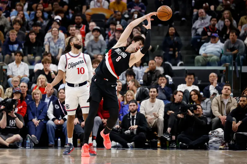 Trail Blazers en un partido l AP