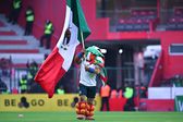 Mascota de la Selección Mexicana previo a un partido en el Estadio Nemesio Diez | MEXSPORT