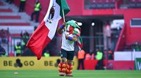 Mascota de la Selección Mexicana previo a un partido en el Estadio Nemesio Diez | MEXSPORT