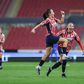 Alicia Cervantes en celebración con Chivas ante Pachuca en la Liguilla del Clausura 2026 de la Liga MX Femenil | MEXSPORT
