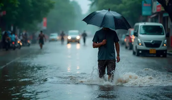 Para junio, las lluvias se intensificarán más de los previsto o el promedio de temporada / Magnific