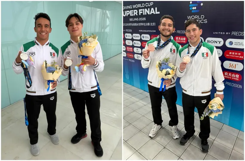 México conquista medallas en el Mundial de Clavados de China 2026 l X:conadeoficial