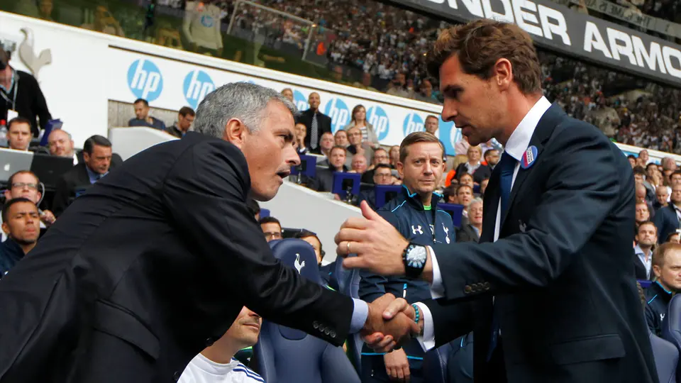 Mourinho y André Villa-Boas, en 2013 | AP