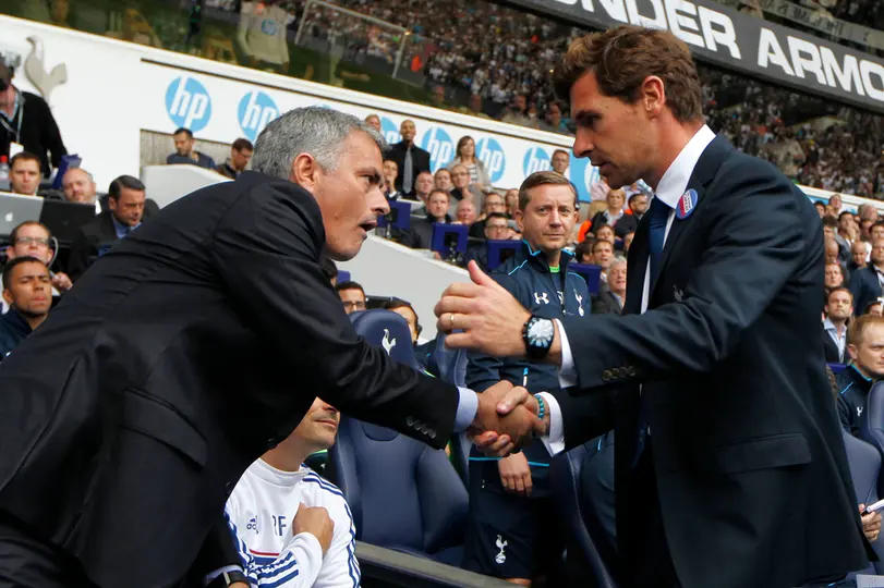Mourinho y André Villa-Boas, en 2013 | AP