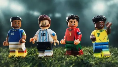 ¡Chulada! LEGO rompe el internet con Lionel Messi, Cristiano Ronaldo, Kylian Mbappé y Vinícius Jr. en versión mini
