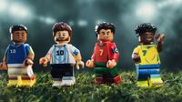 ¡Chulada! LEGO rompe el internet con Lionel Messi, Cristiano Ronaldo, Kylian Mbappé y Vinícius Jr. en versión mini