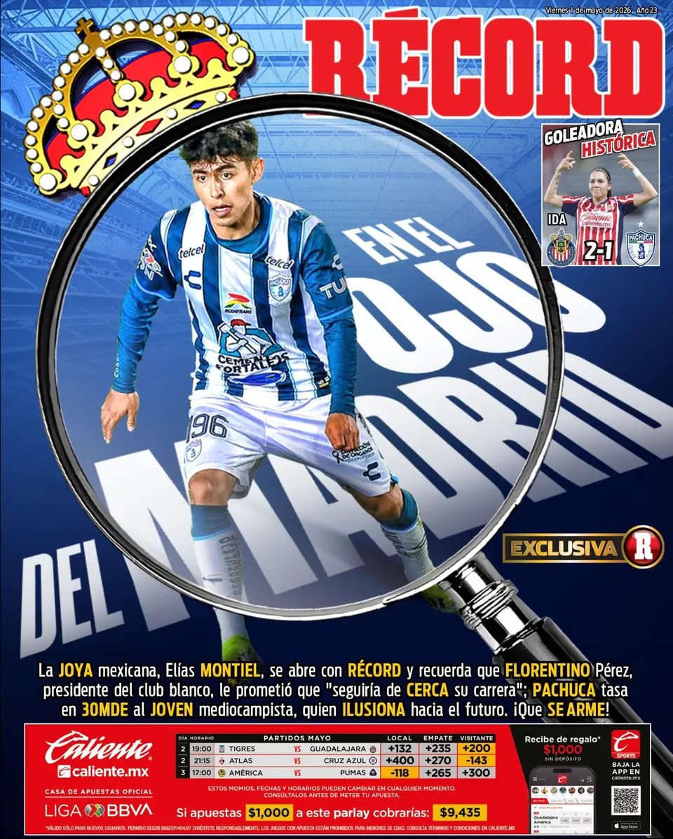 Portada RÉCORD 01 mayo 2026