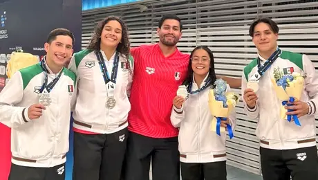 ¡Imparables! Equipo mexicano encabezado por Osmar Olvera vuelve a brillar con medalla de Plata en China