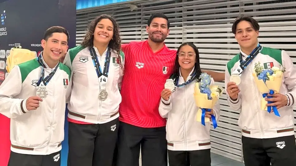 ¡Imparables! Equipo mexicano encabezado por Osmar Olvera vuelve a brillar con medalla de Plata en China