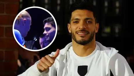 Raúl Jiménez y Haaland protagonizan el momento más romántico del futbol