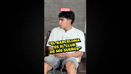 "El Barcelona es el club de mis sueños": Elías Montiel se confiesa con RÉCORD