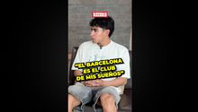 "El Barcelona es el club de mis sueños": Elías Montiel se confiesa con RÉCORD