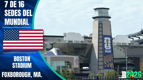Estadios y sedes mundialistas: Gillette Stadium (Boston)