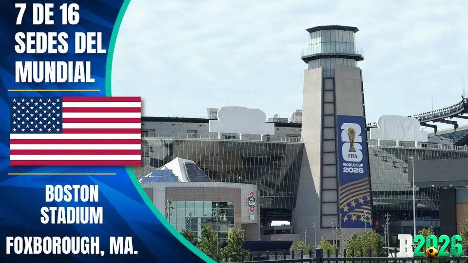 Estadios y sedes mundialistas: Gillette Stadium (Boston)