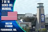 Estadios y sedes mundialistas: Gillette Stadium (Boston)